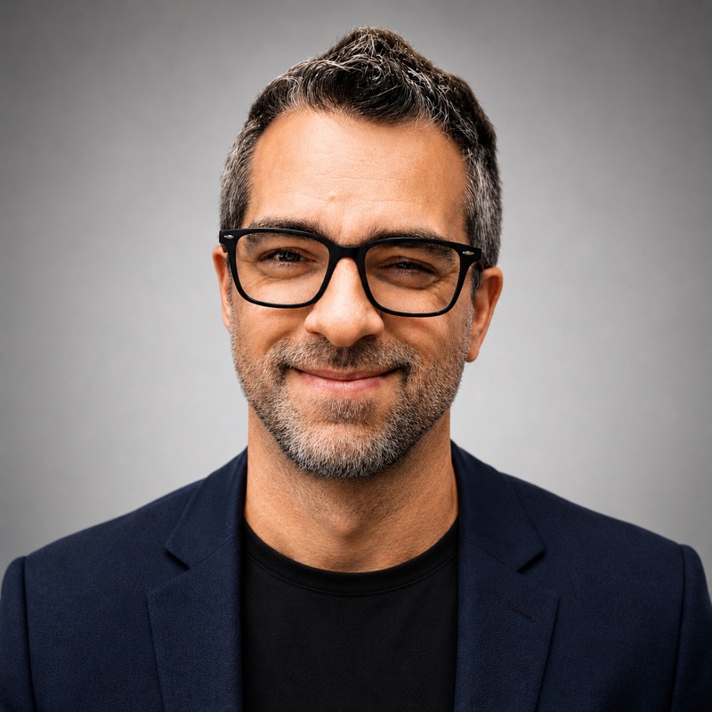 Portrait of Mathieu Boudreau, co-founder