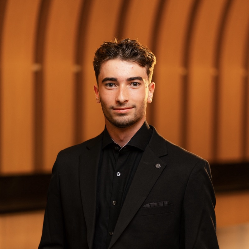 Portrait of Mathis Labonté, co-founder
